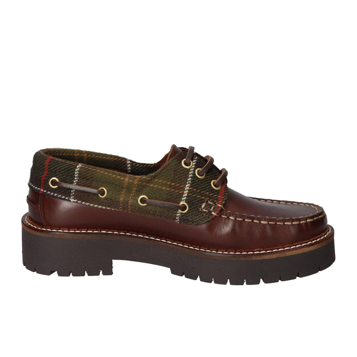 Veterschoenen, Cognac