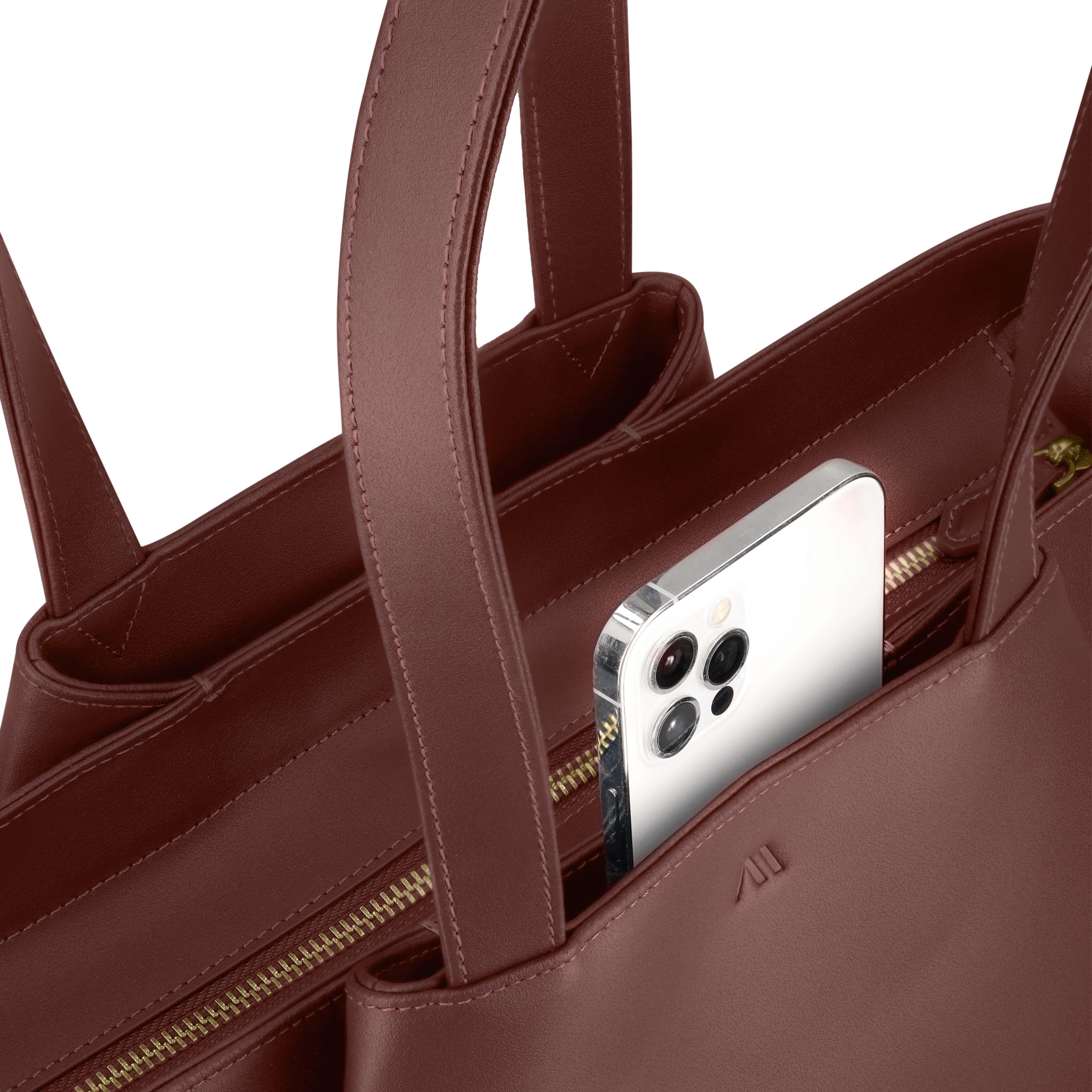 Laptoptassen, Donkerbruin