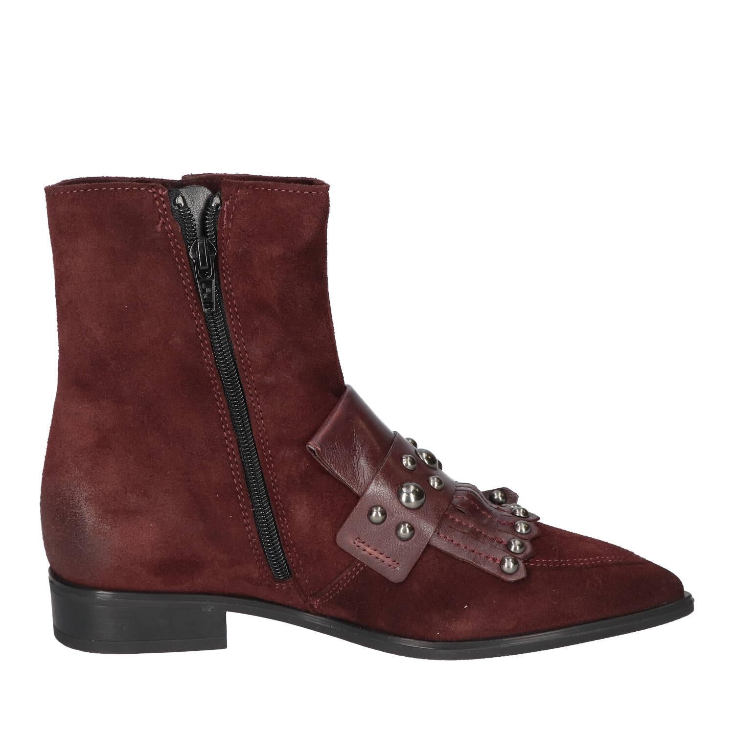 Booties, Bordeaux