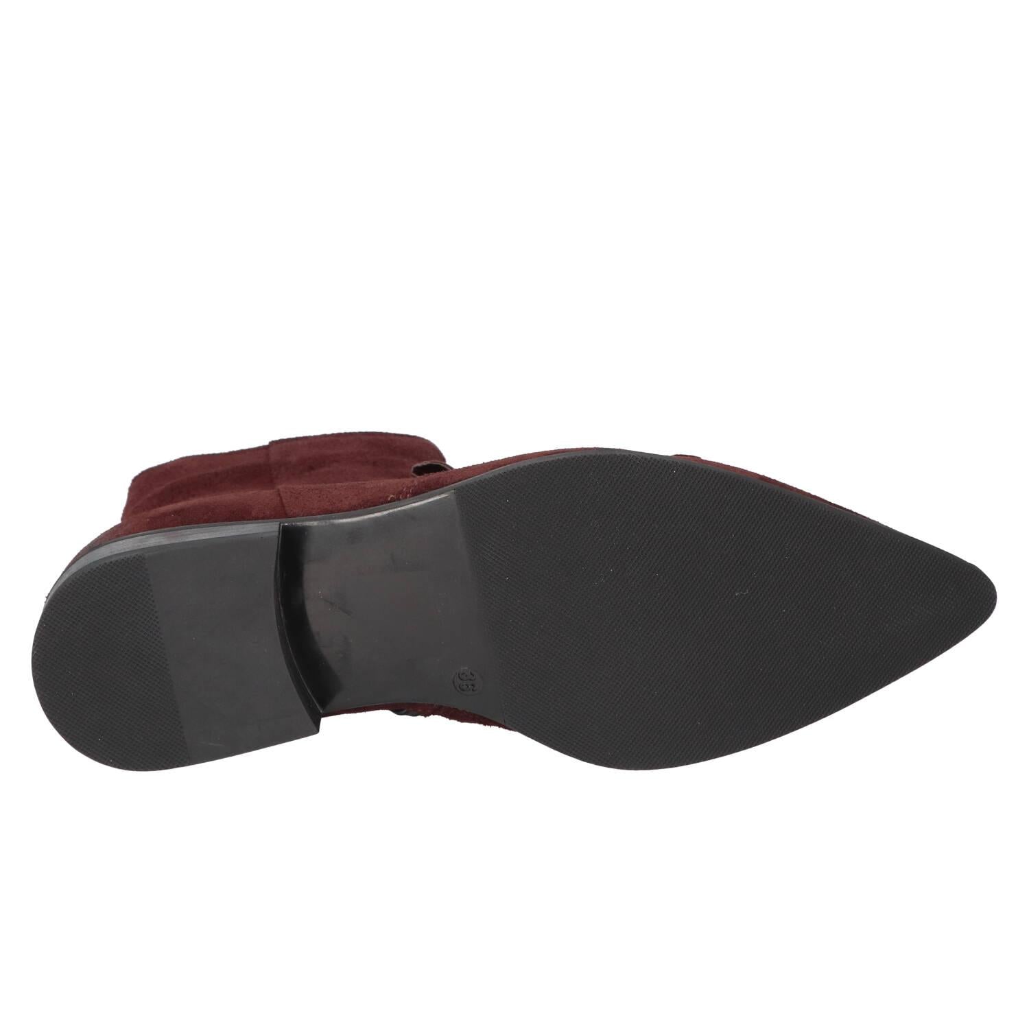Booties, Bordeaux
