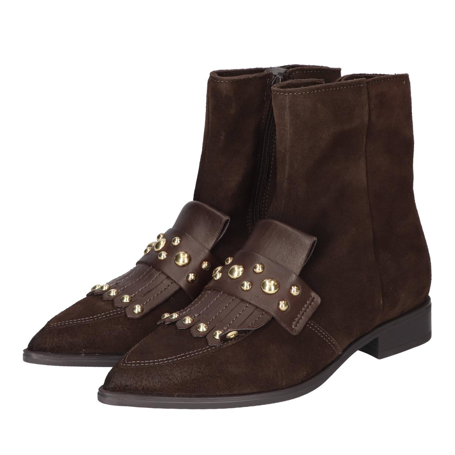 Booties, Donkerbruin