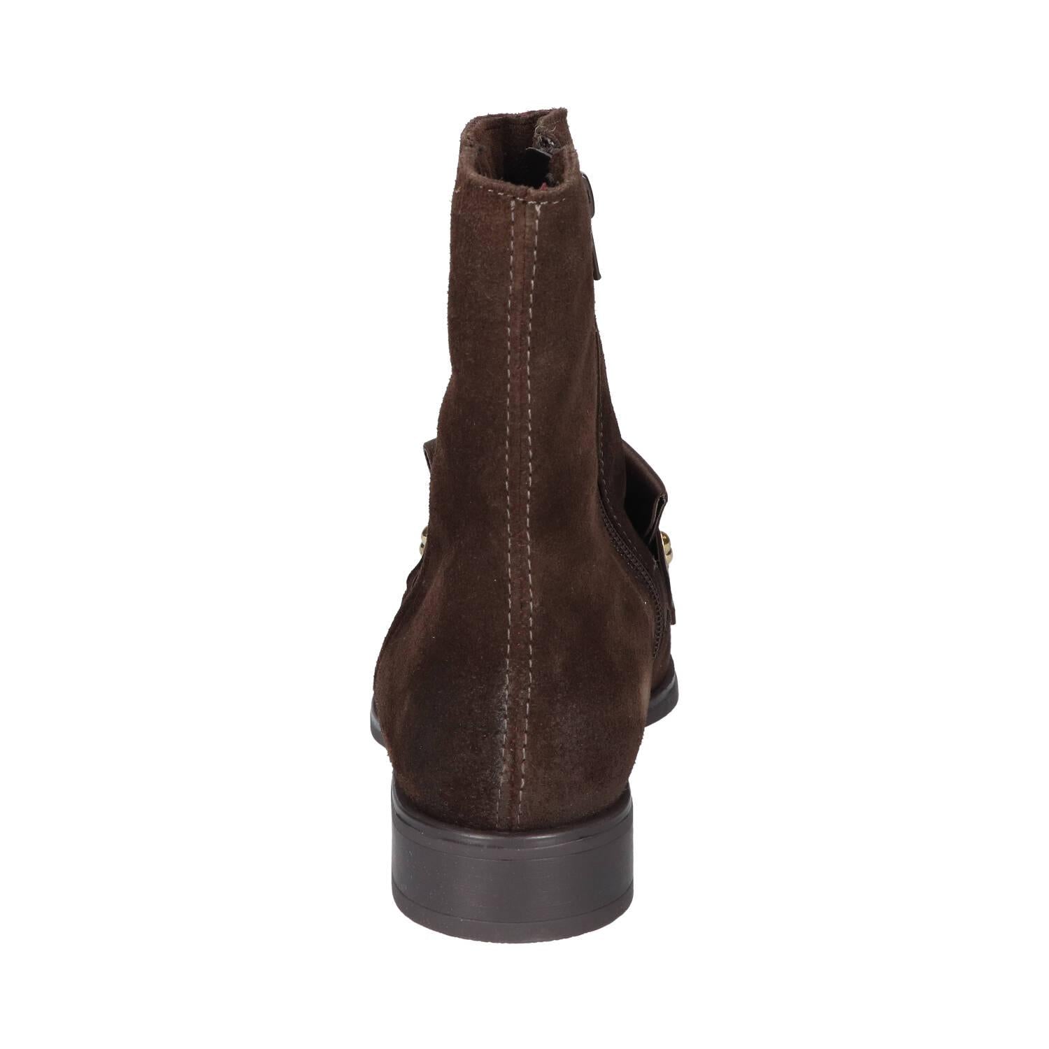 Booties, Donkerbruin