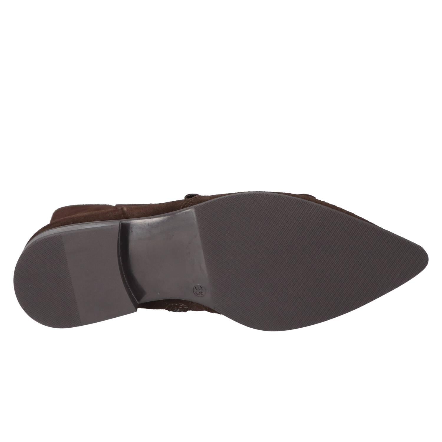 Booties, Donkerbruin