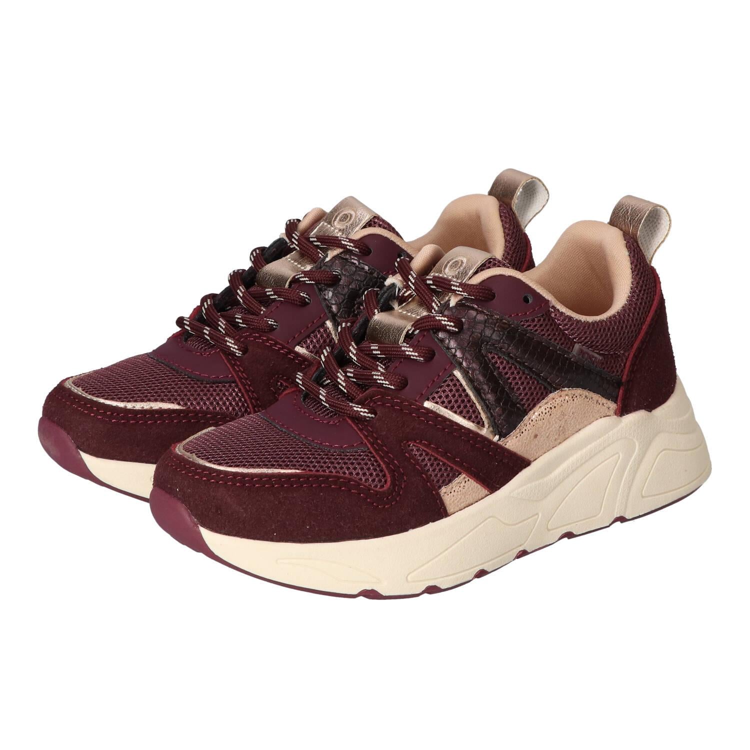 Sneakers Veter, Bordeaux