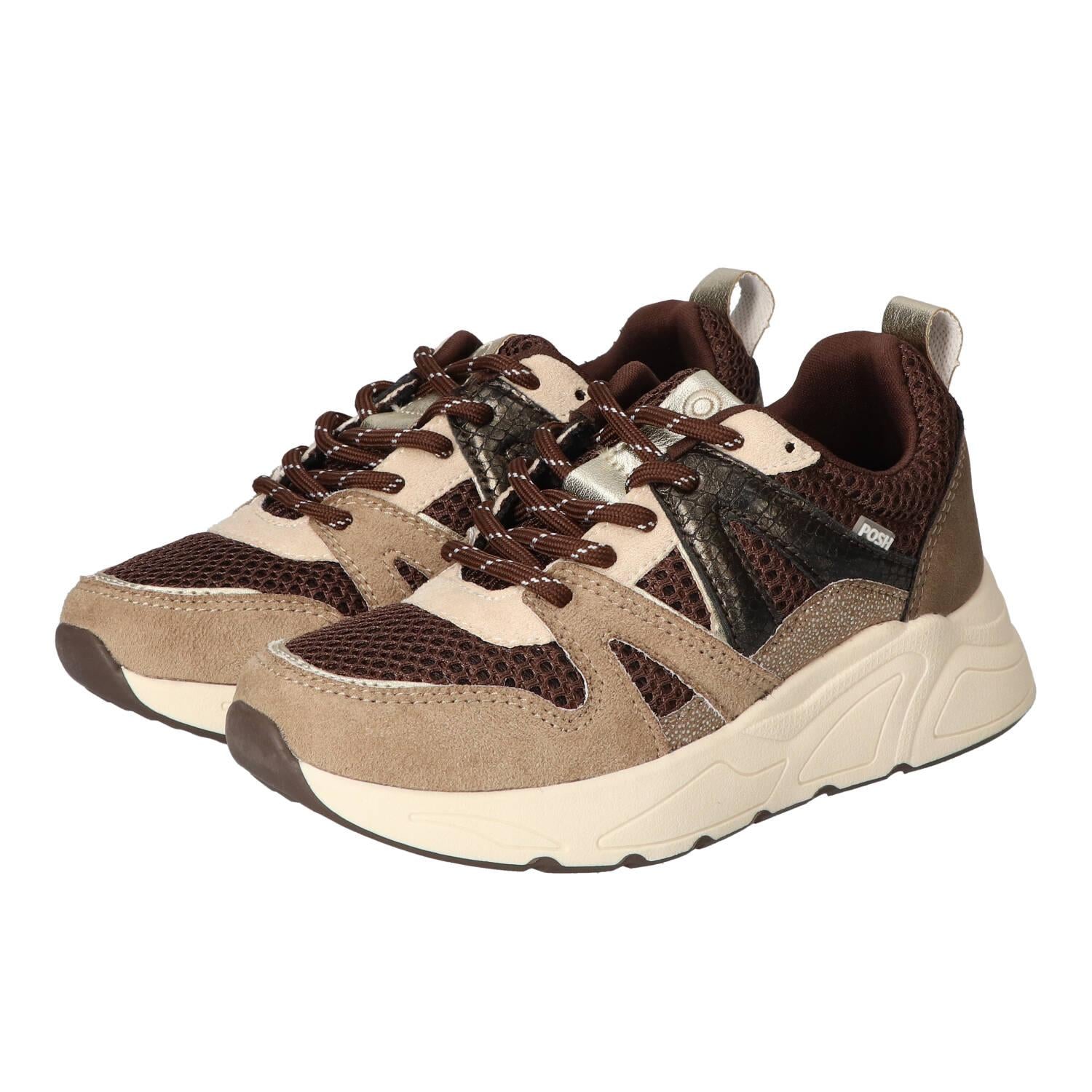 Sneakers Veter, Taupe