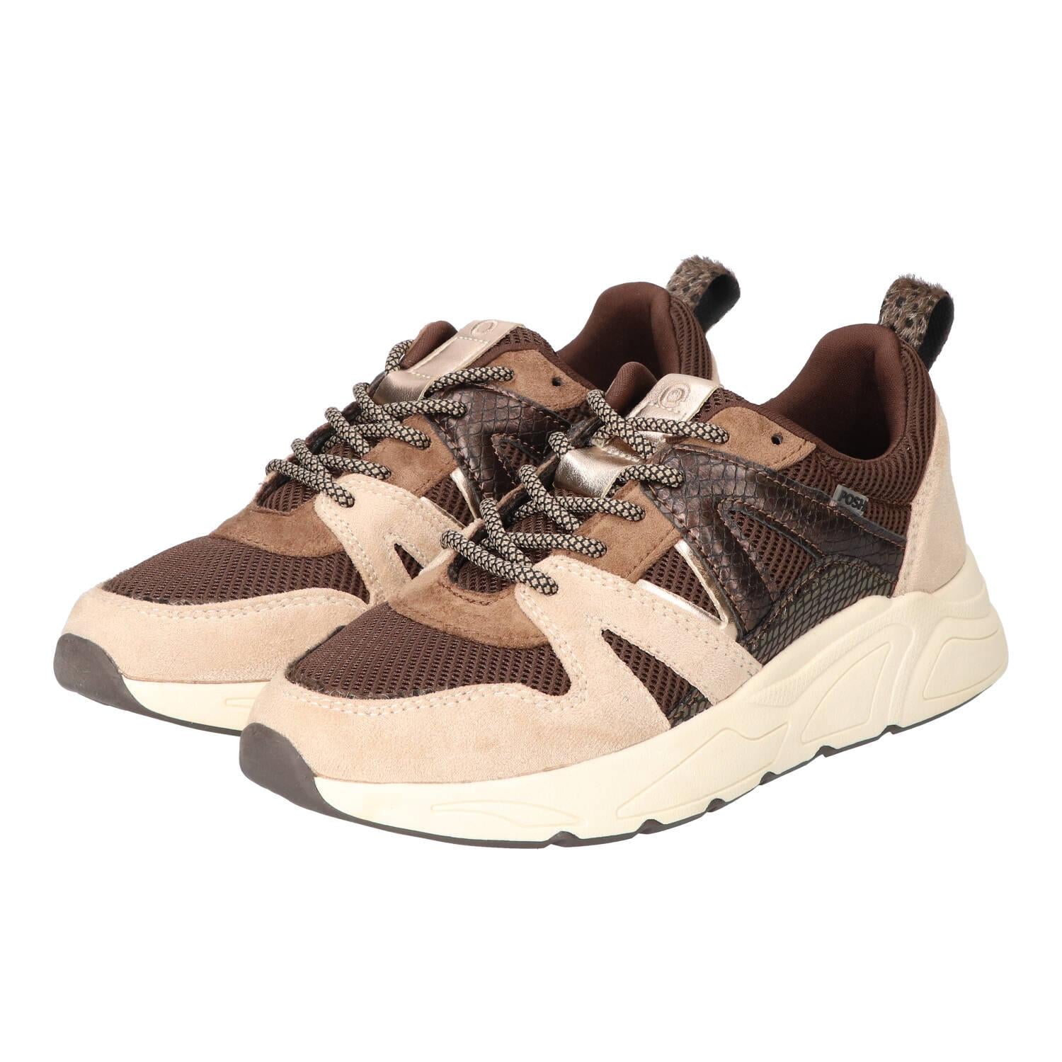 Sneakers, Donkerbruin