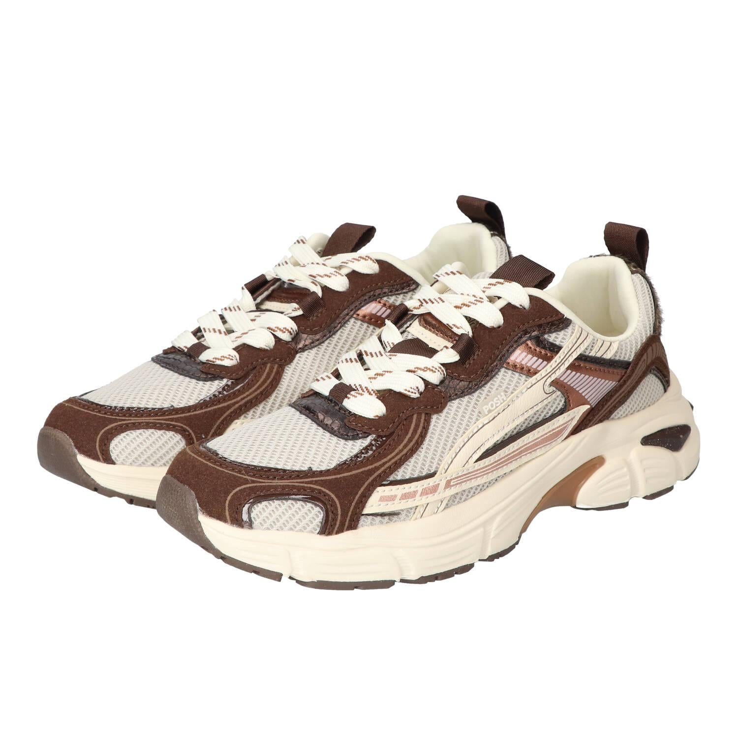 Sneakers, Donkerbruin