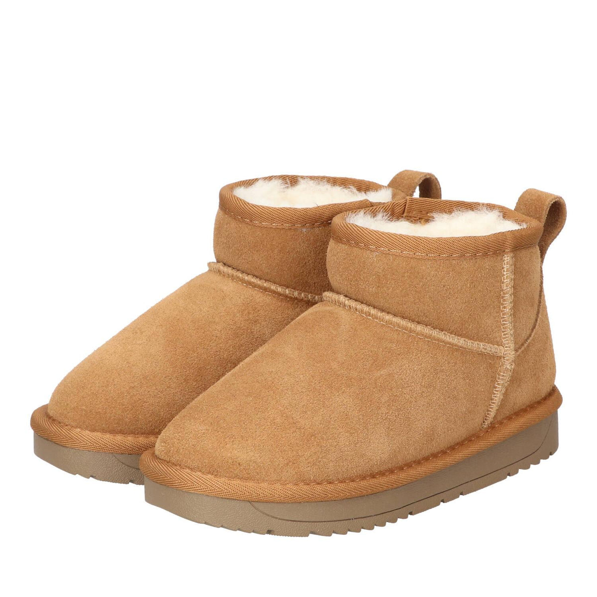 Booties, Cognac
