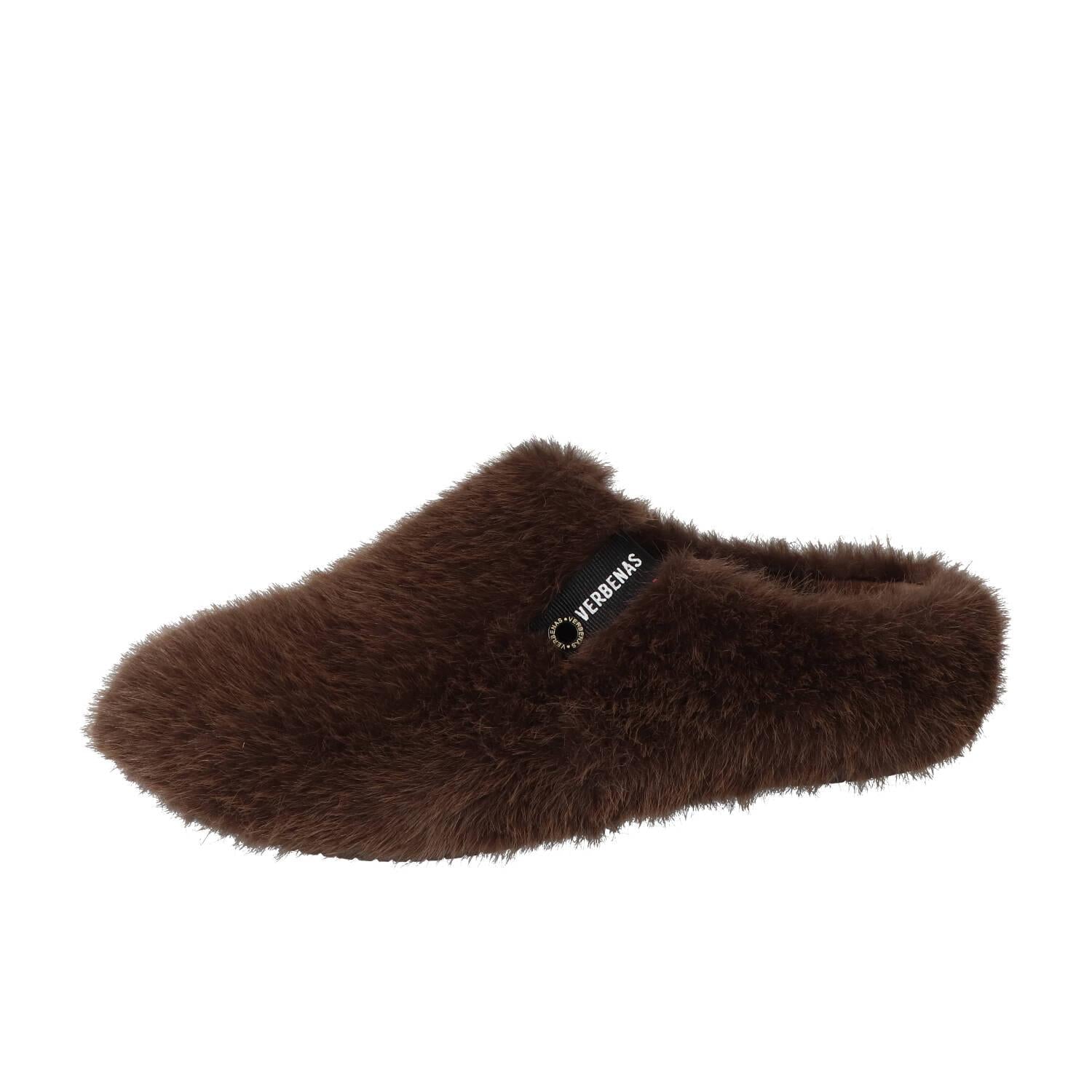 Pantoffels, Donkerbruin
