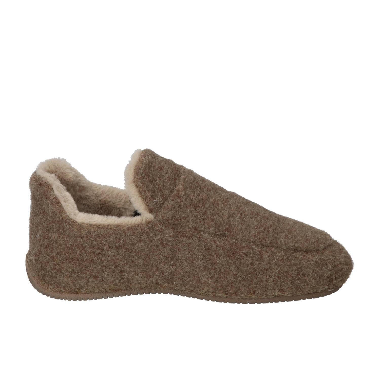 Pantoffels, Donkerbruin