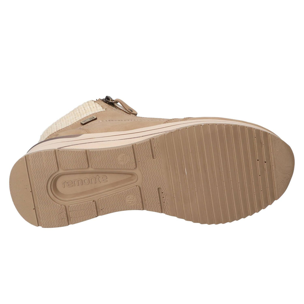Booties, Lichtbeige