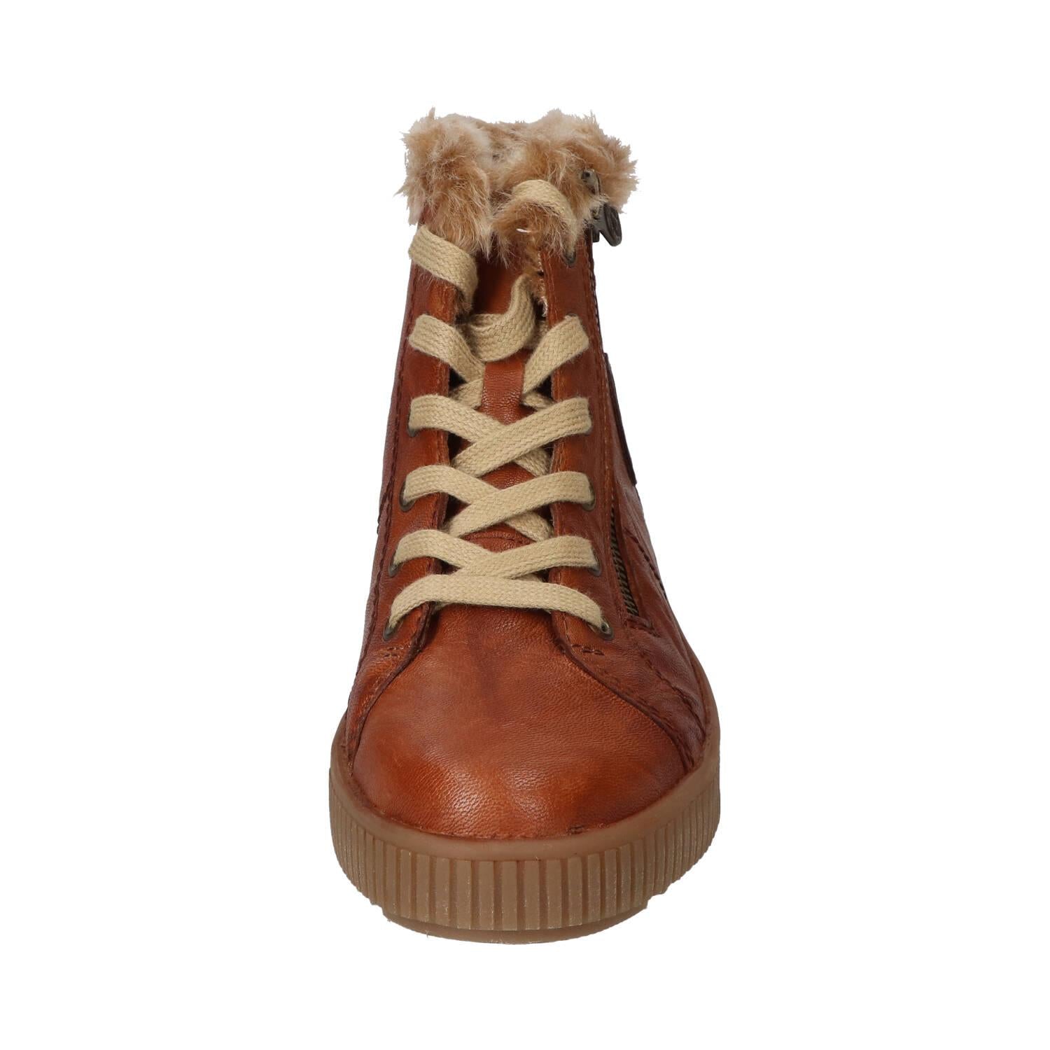 Booties, Cognac