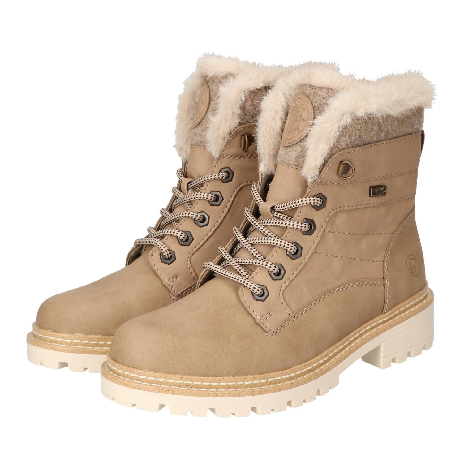 Booties, Lichtbeige
