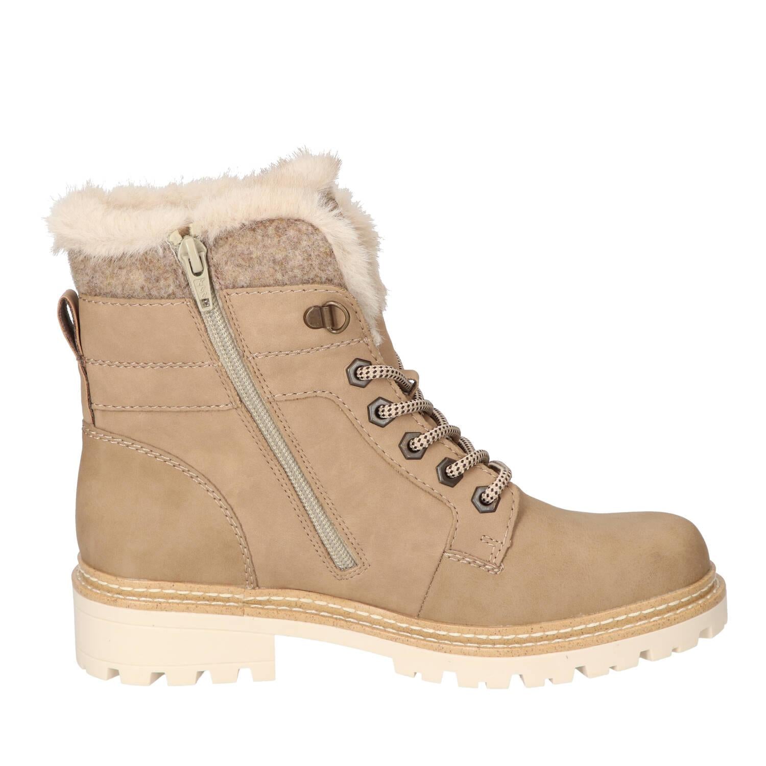 Booties, Lichtbeige