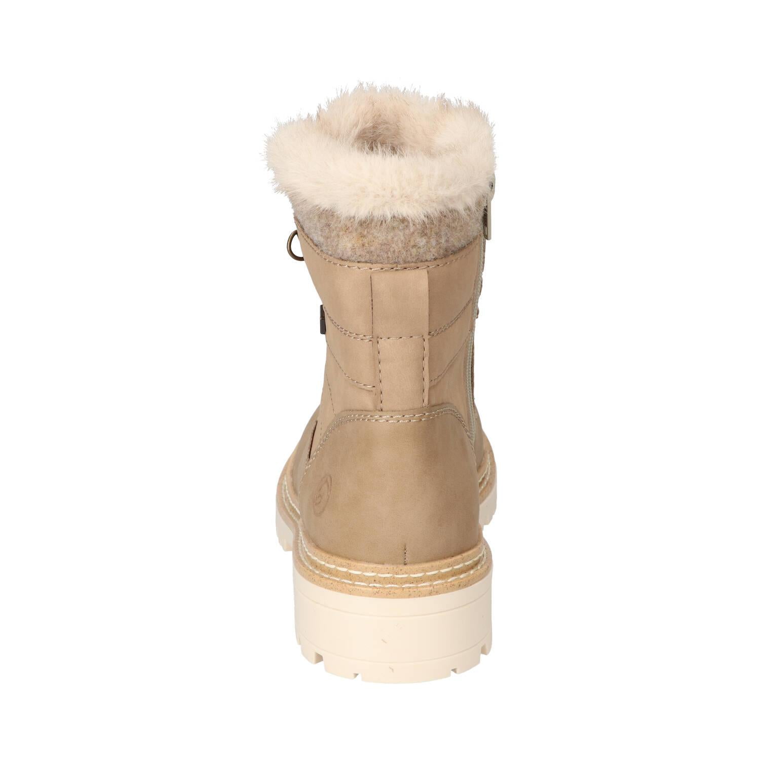 Booties, Lichtbeige