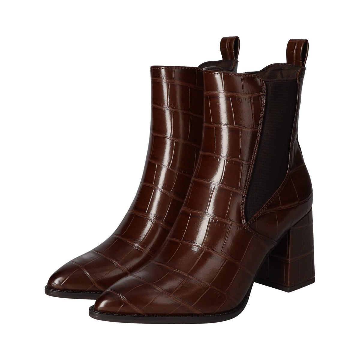 Booties, Donkerbruin