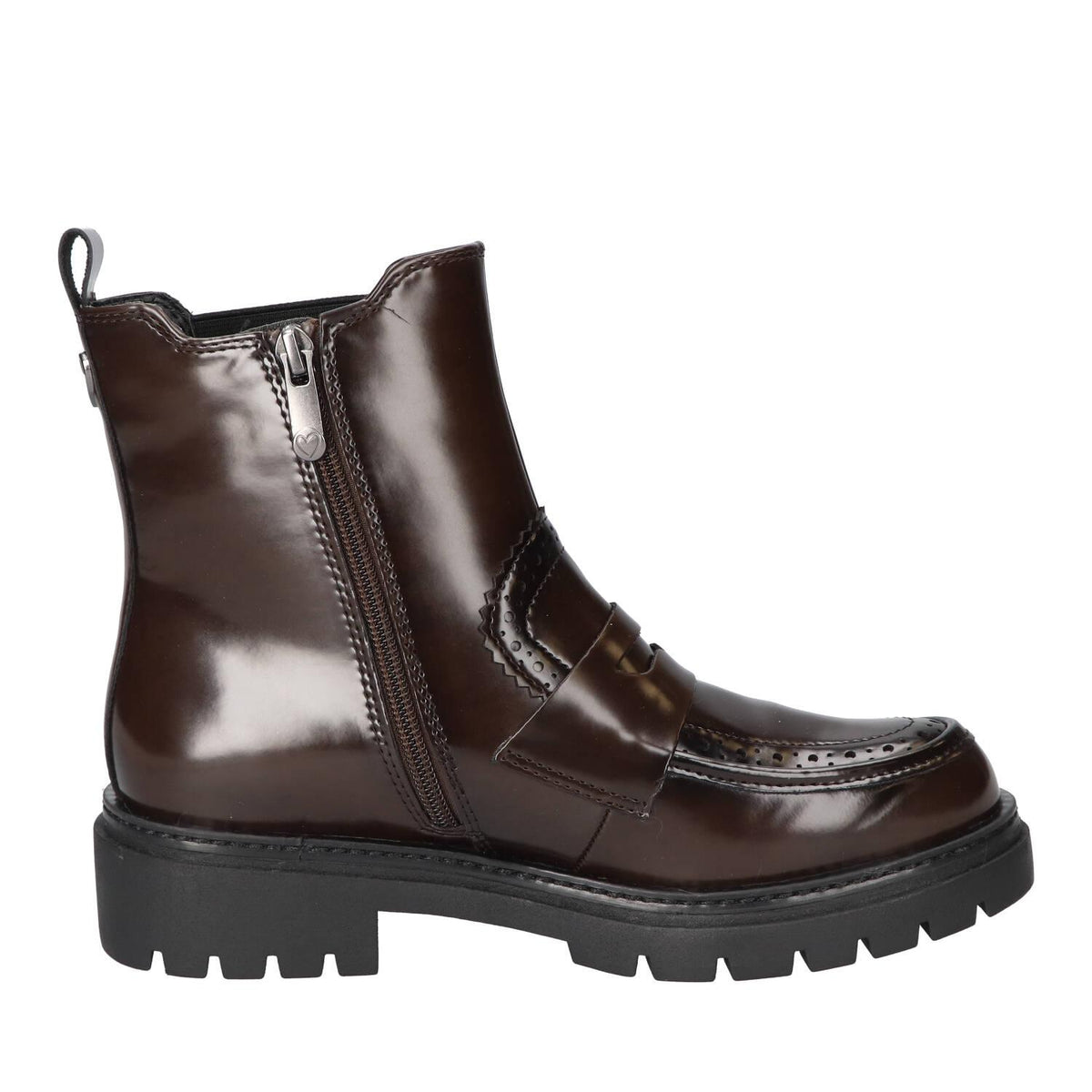 Booties, Donkerbruin
