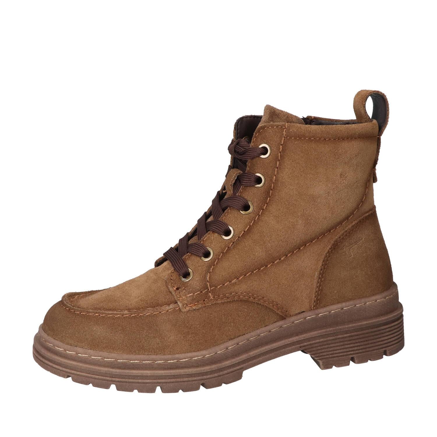 Booties, Cognac