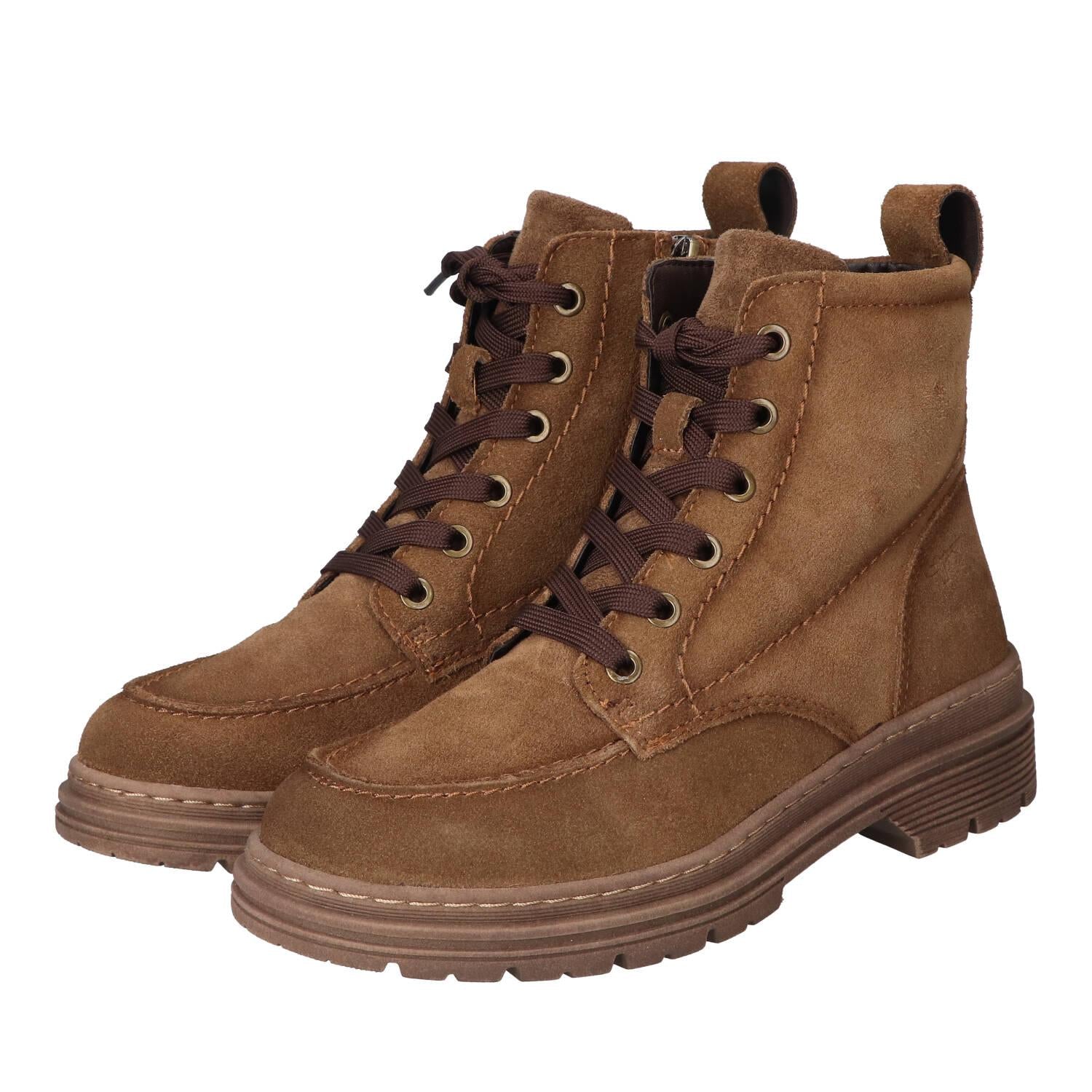 Booties, Cognac