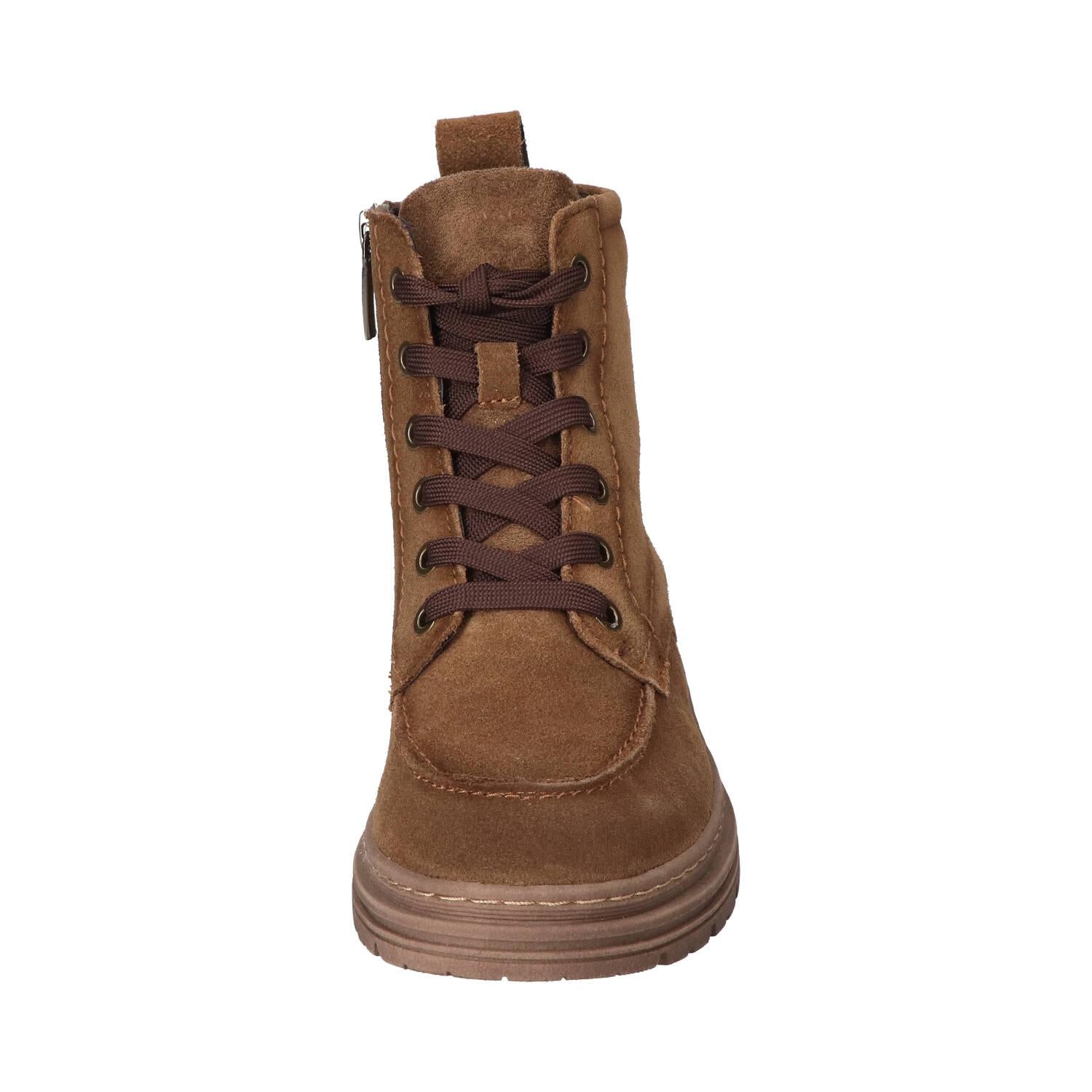 Booties, Cognac