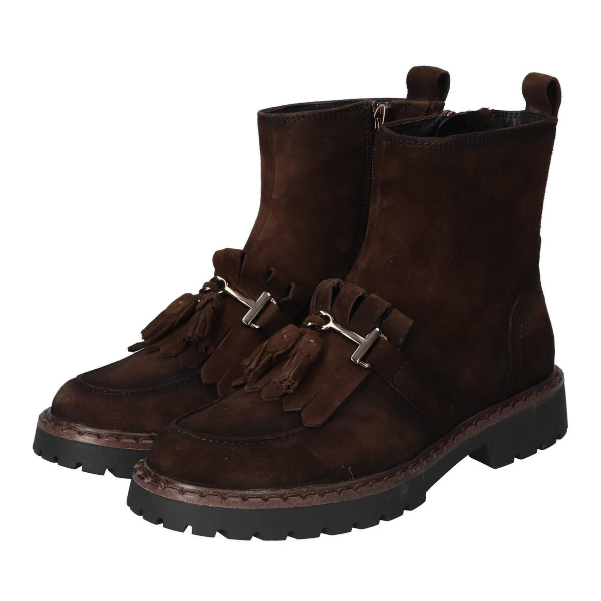 Booties, Donkerbruin