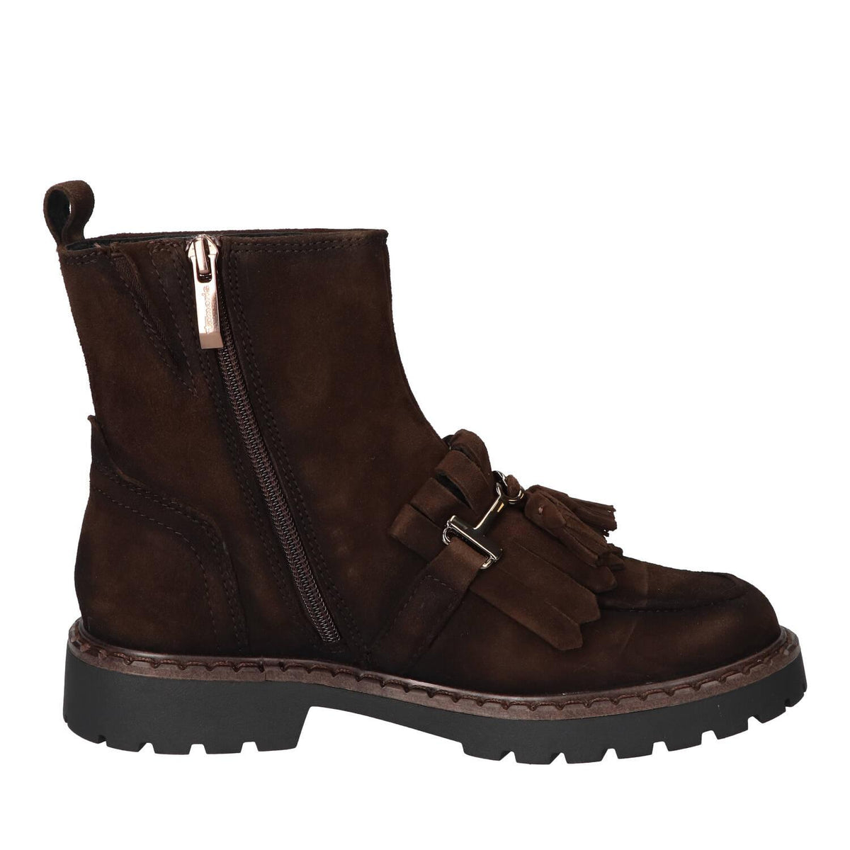 Booties, Donkerbruin