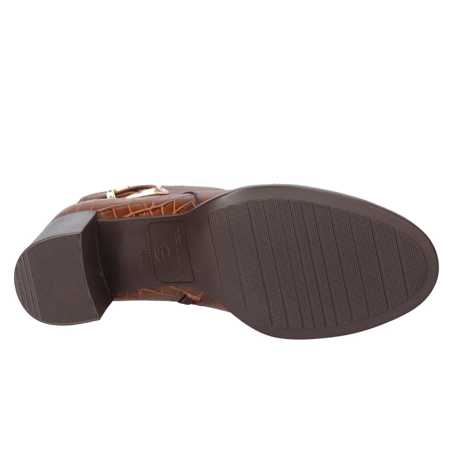 Booties, Cognac