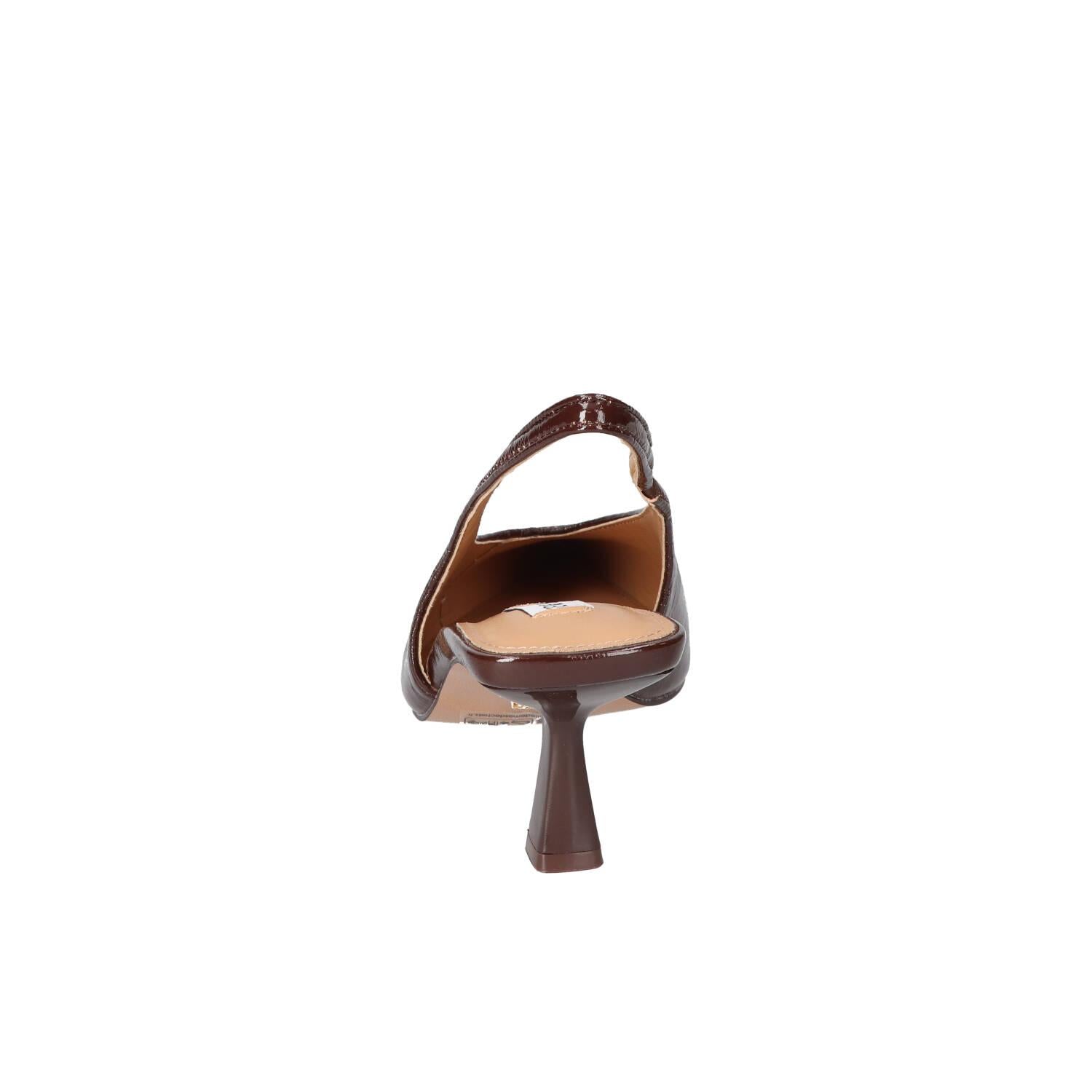 Slingback, Donkerbruin