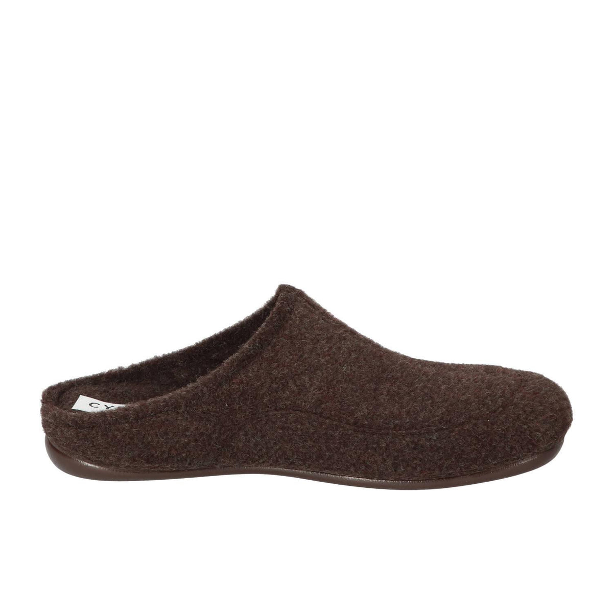 Pantoffels, Donkerbruin