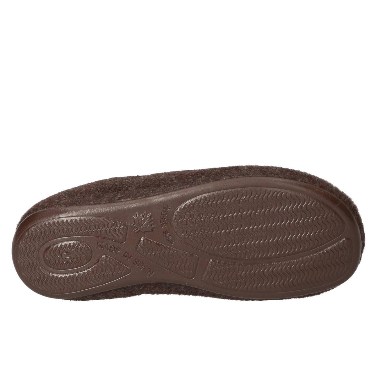 Pantoffels, Donkerbruin