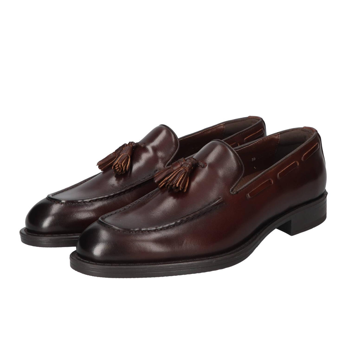 Instapschoenen, Donkerbruin