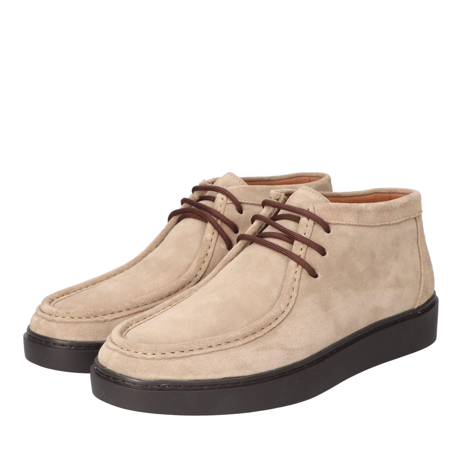 Veterschoenen, Taupe