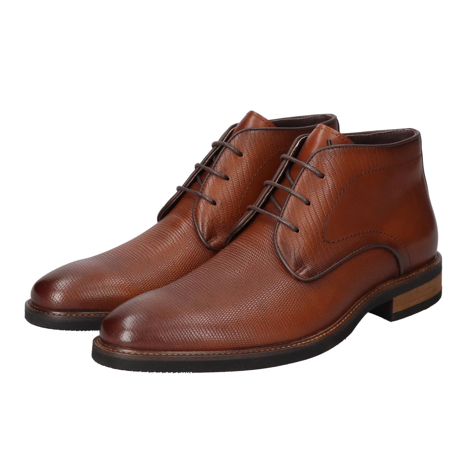 Veterschoenen, Cognac