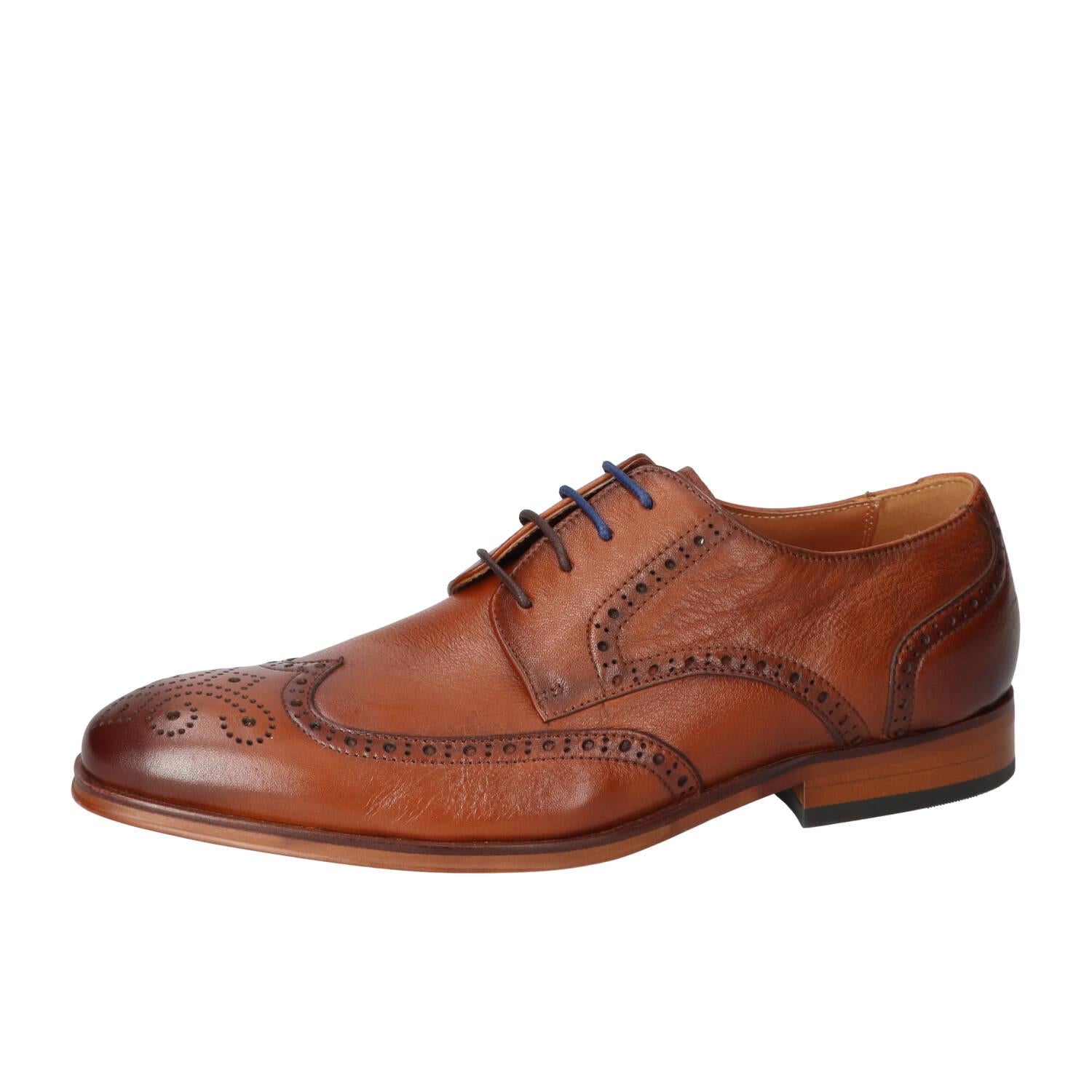 Veterschoenen, Cognac
