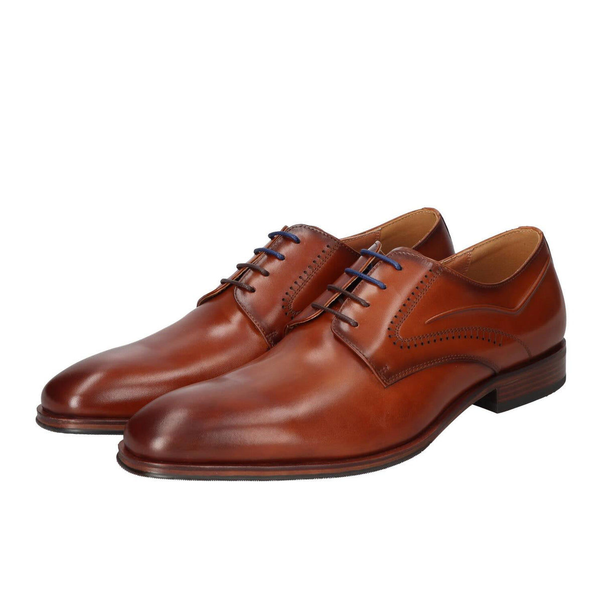 Veterschoenen, Cognac
