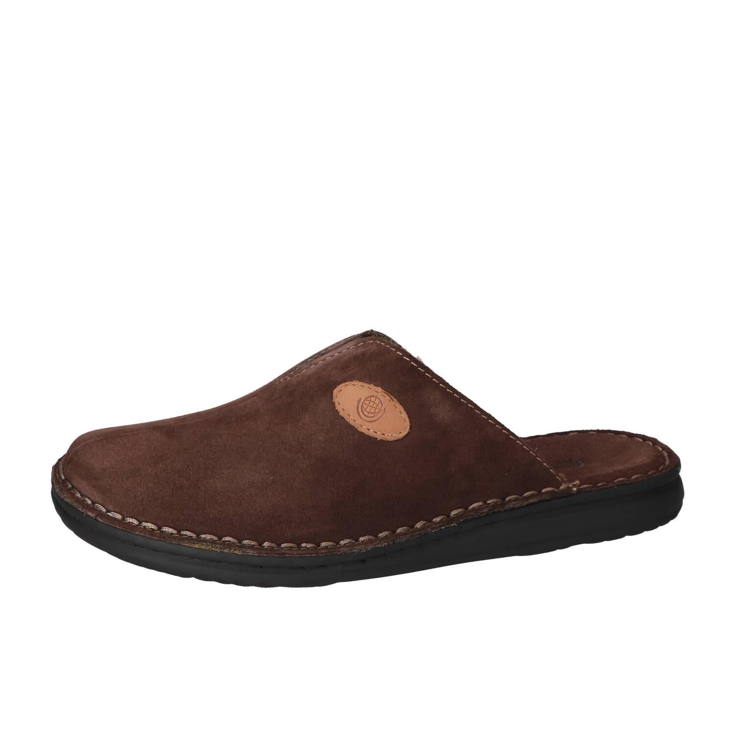 Pantoffels, Donkerbruin