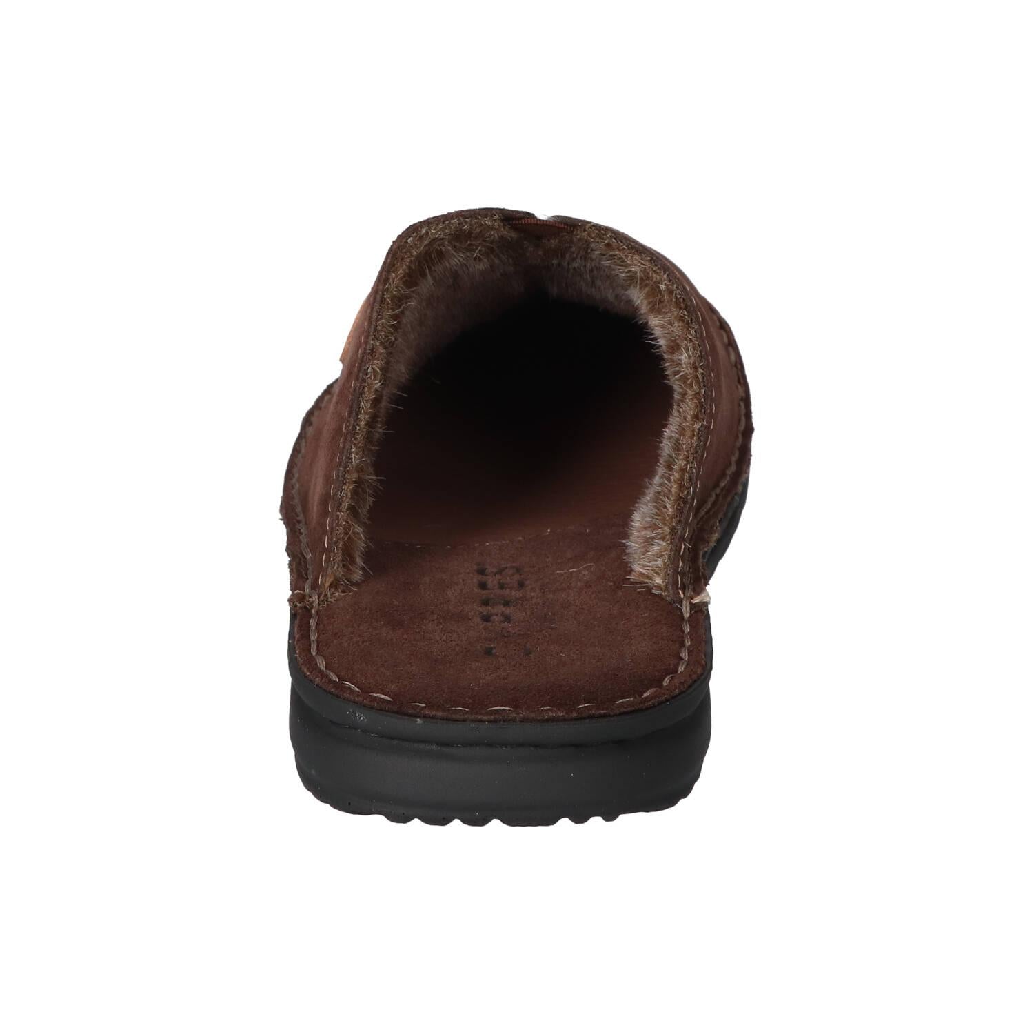 Pantoffels, Donkerbruin