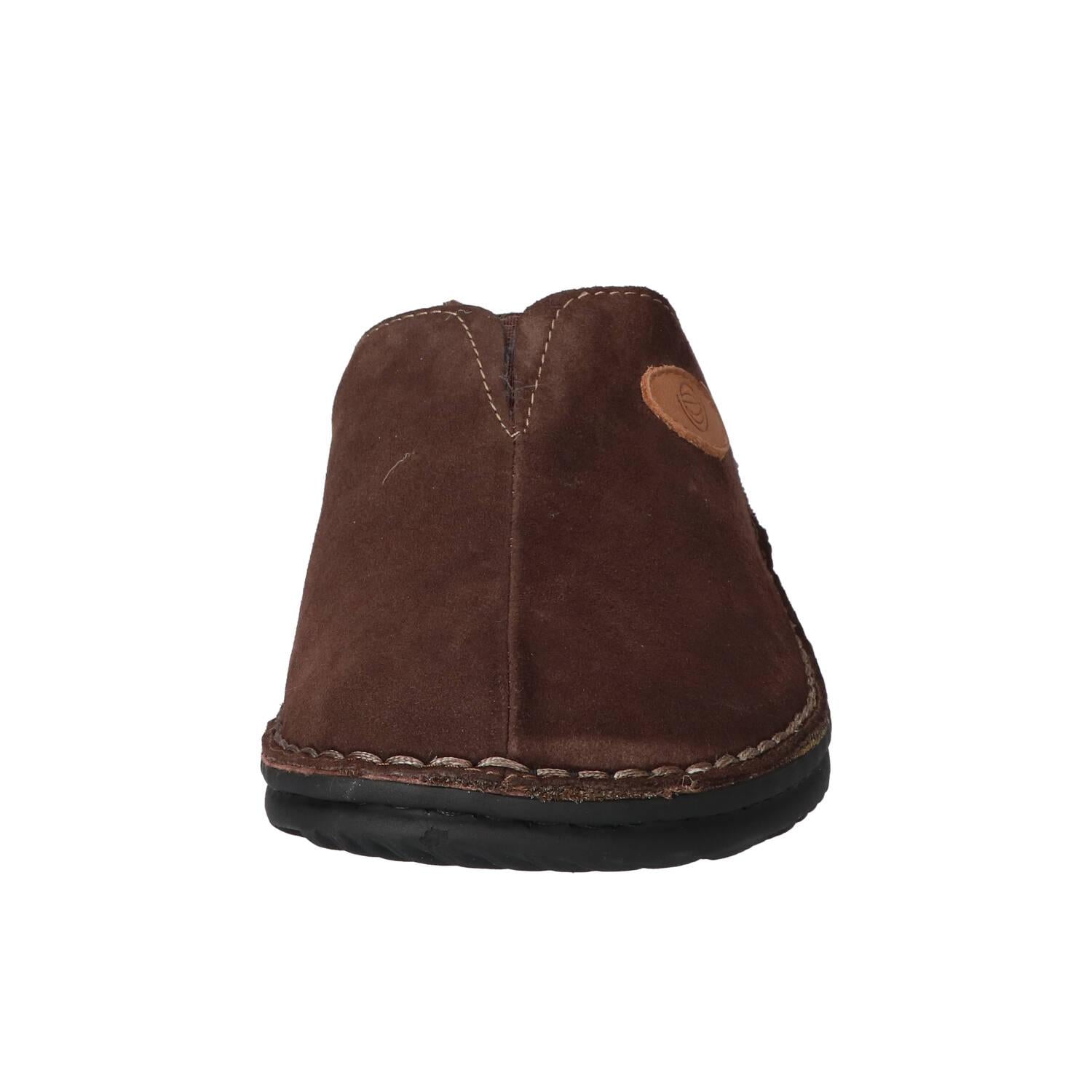 Pantoffels, Donkerbruin