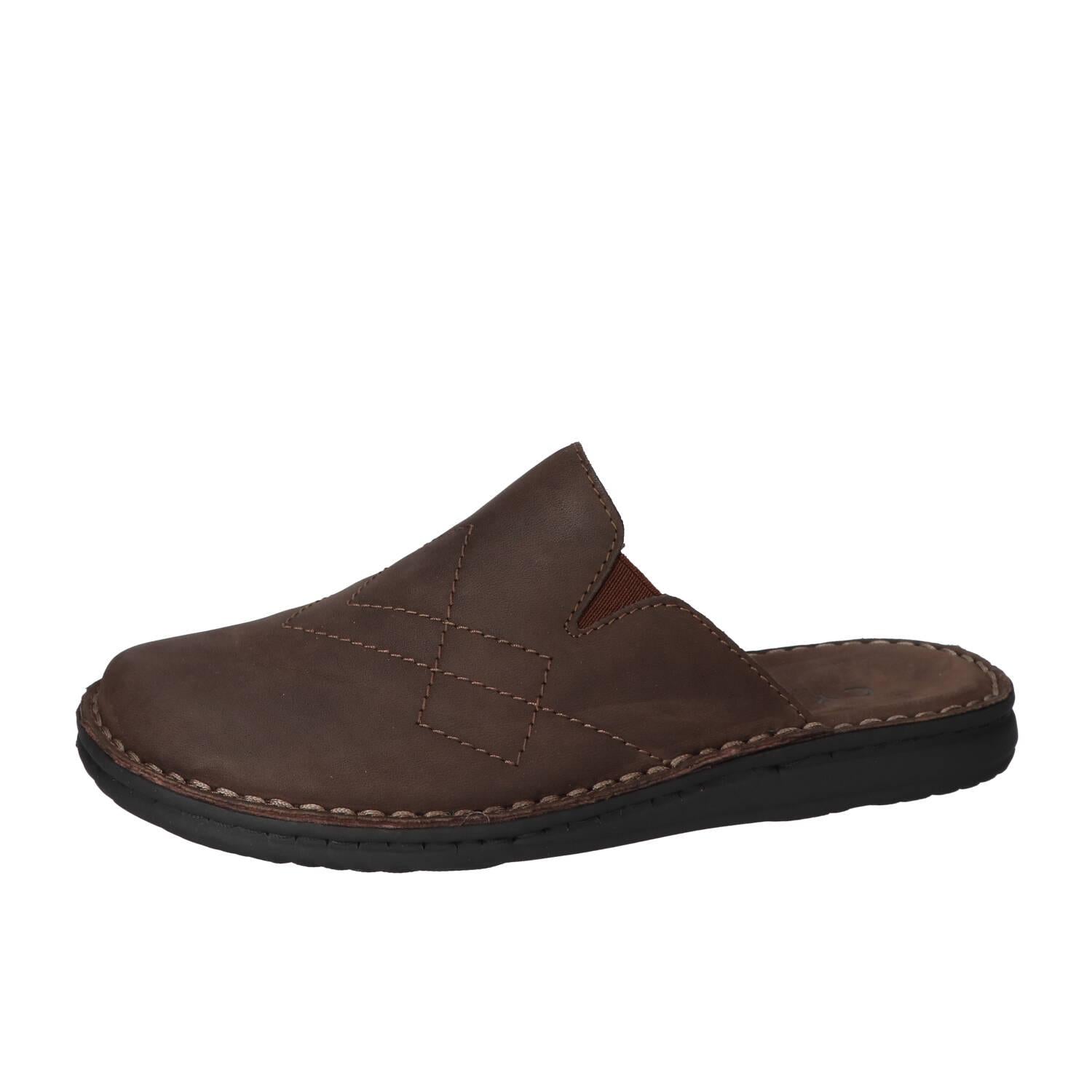 Pantoffels, Donkerbruin