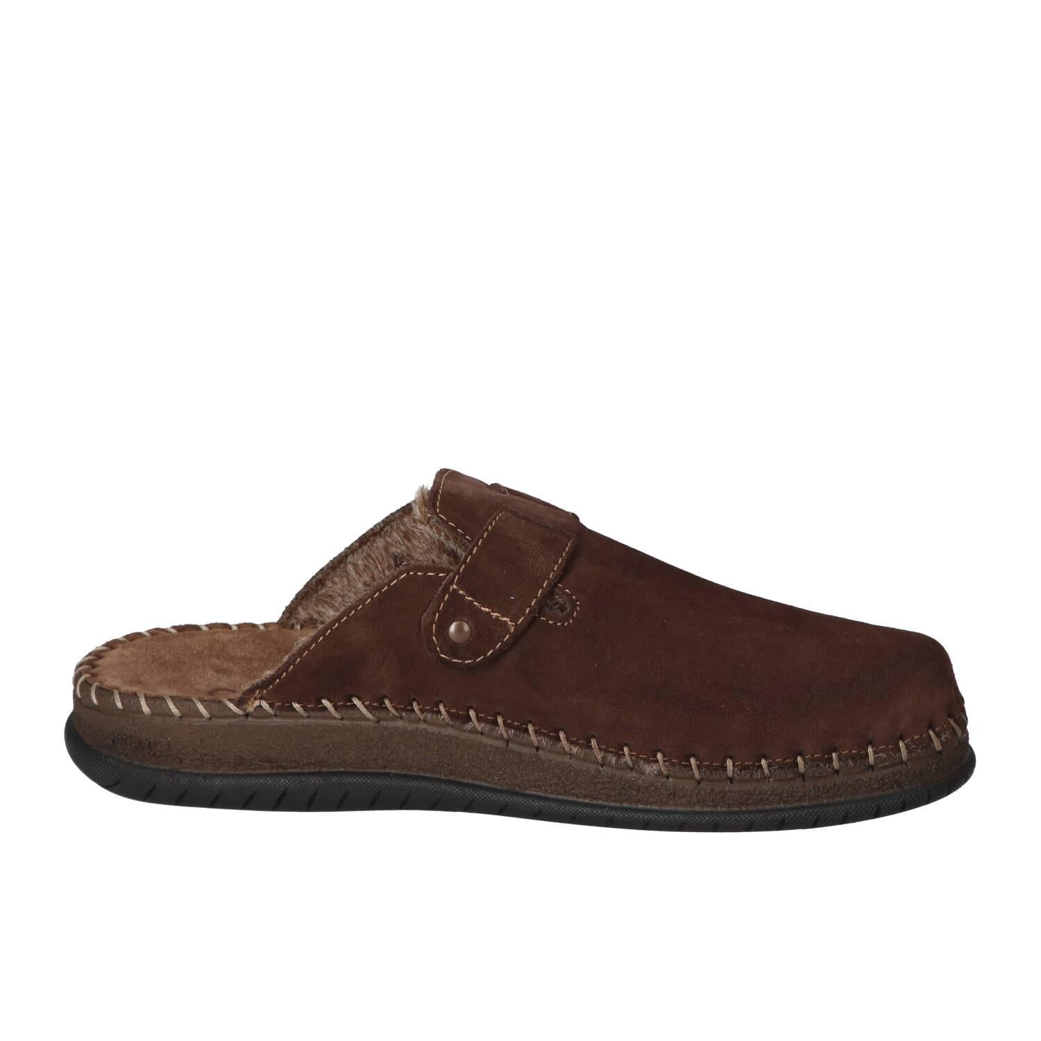Pantoffels, Donkerbruin