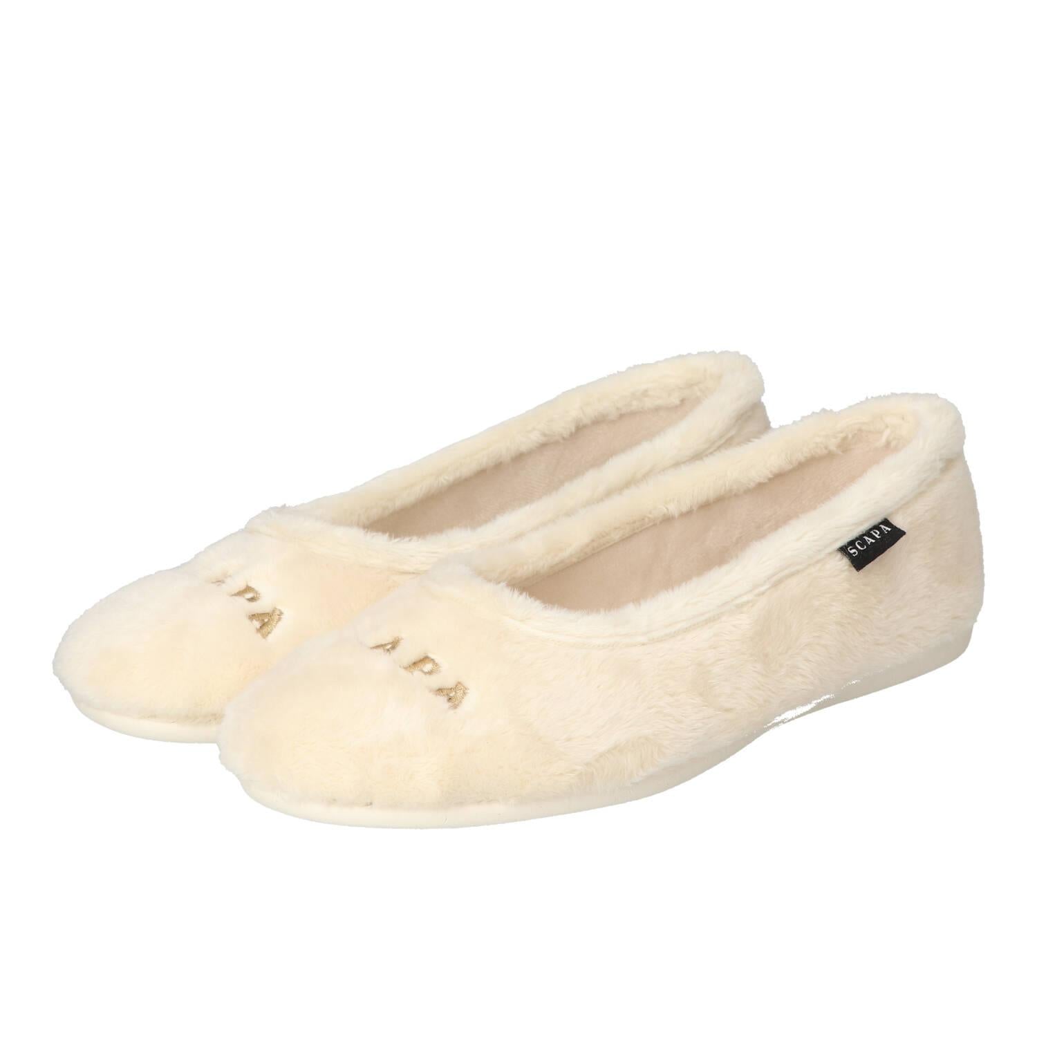 Pantoffels, Lichtbeige