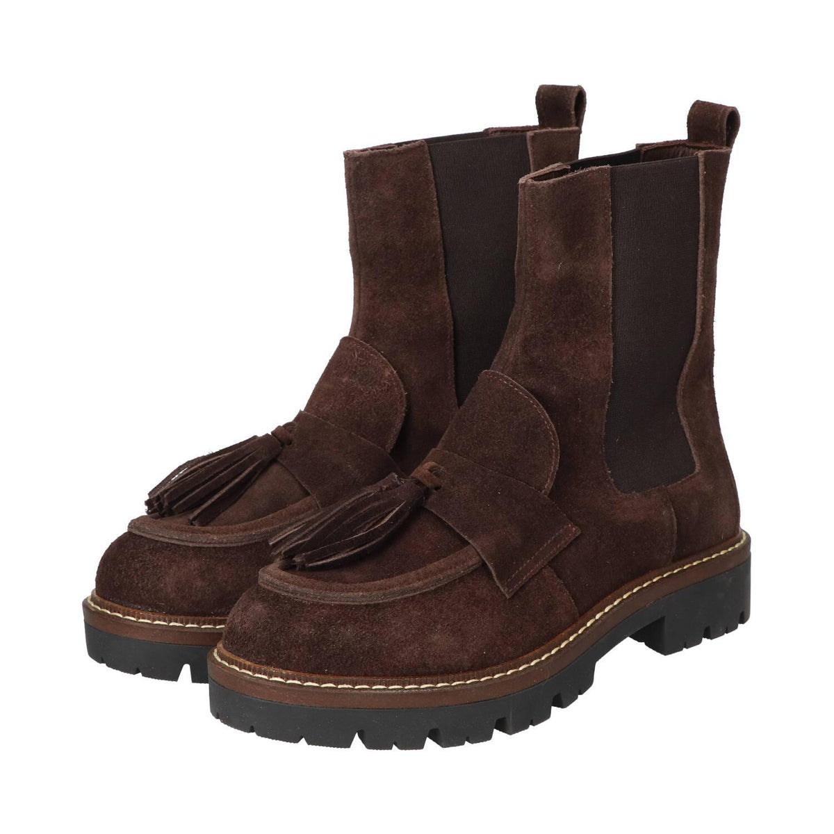 Booties, Donkerbruin