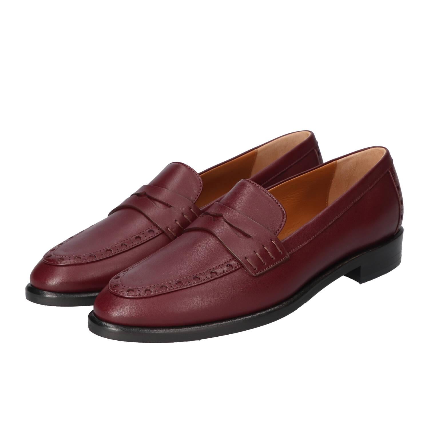 Instapschoenen, Bordeaux