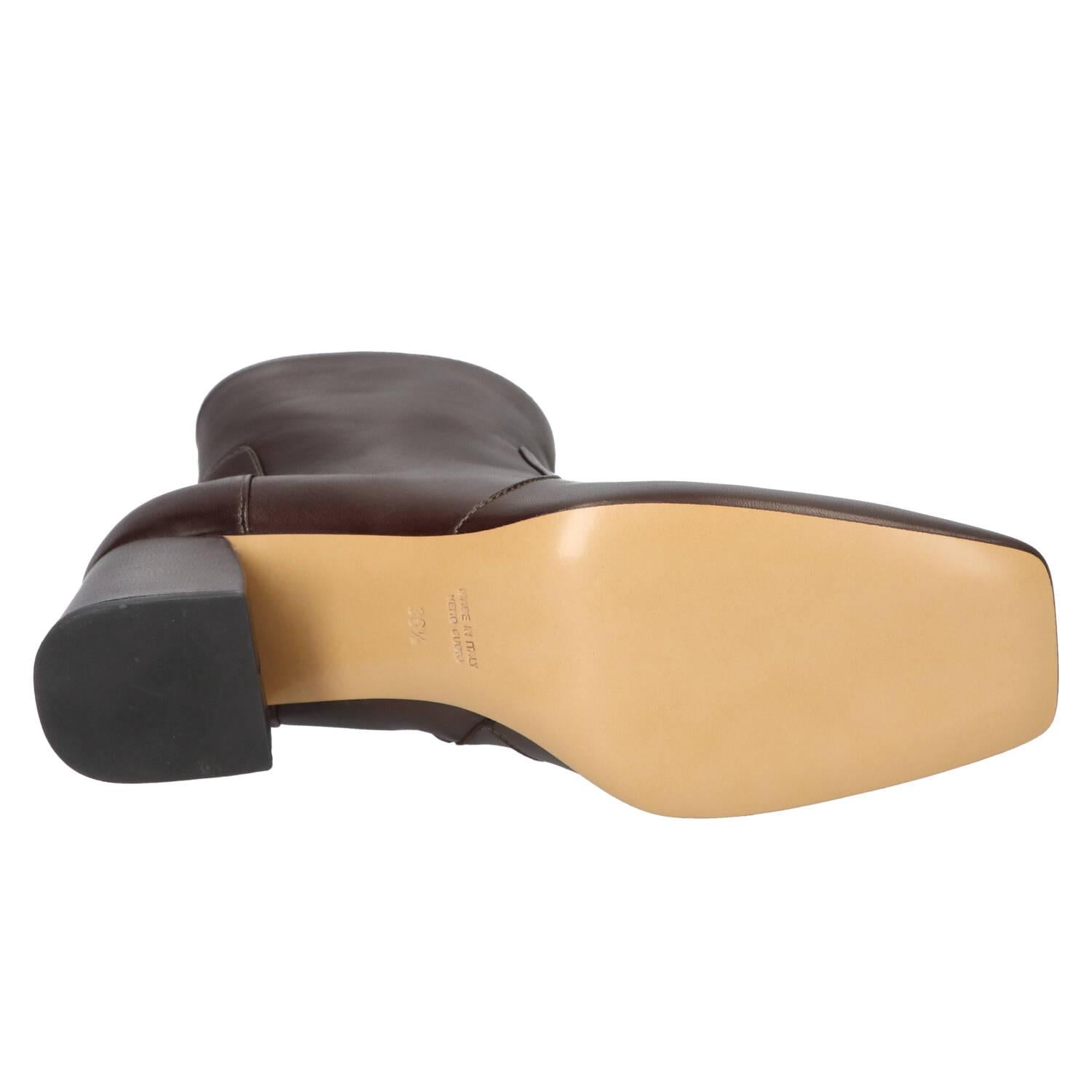 Booties, Donkerbruin