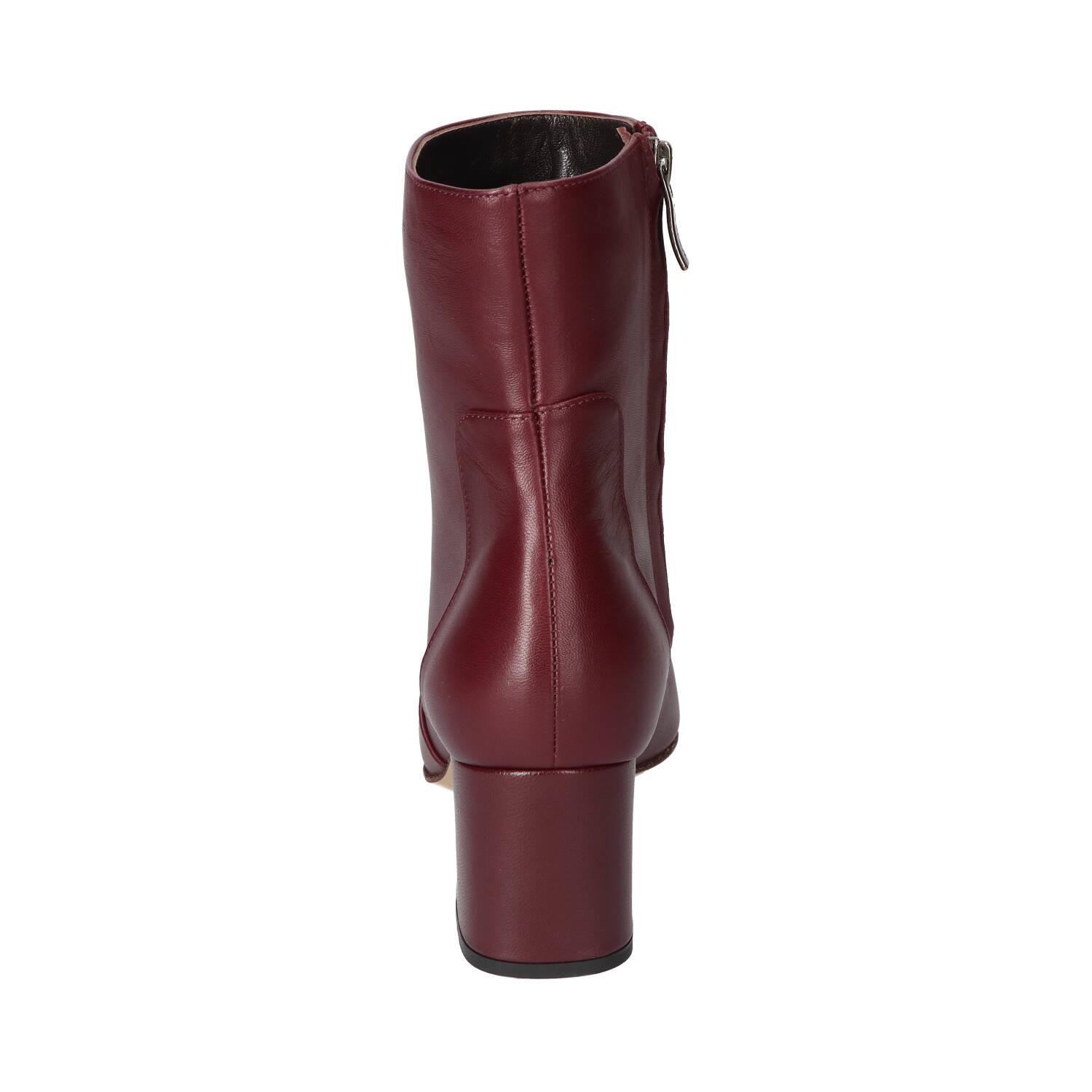 Booties, Bordeaux