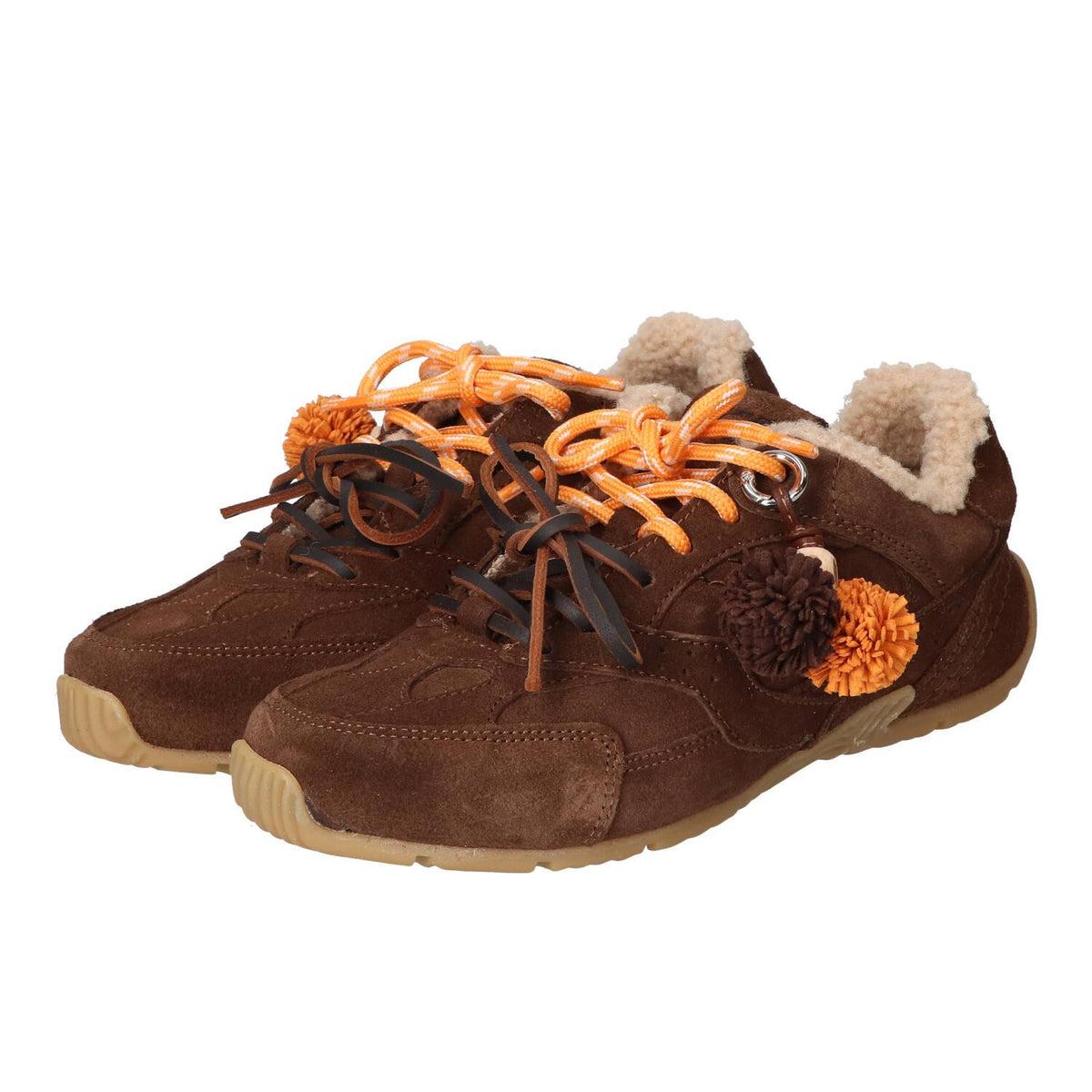 Sneakers, Donkerbruin