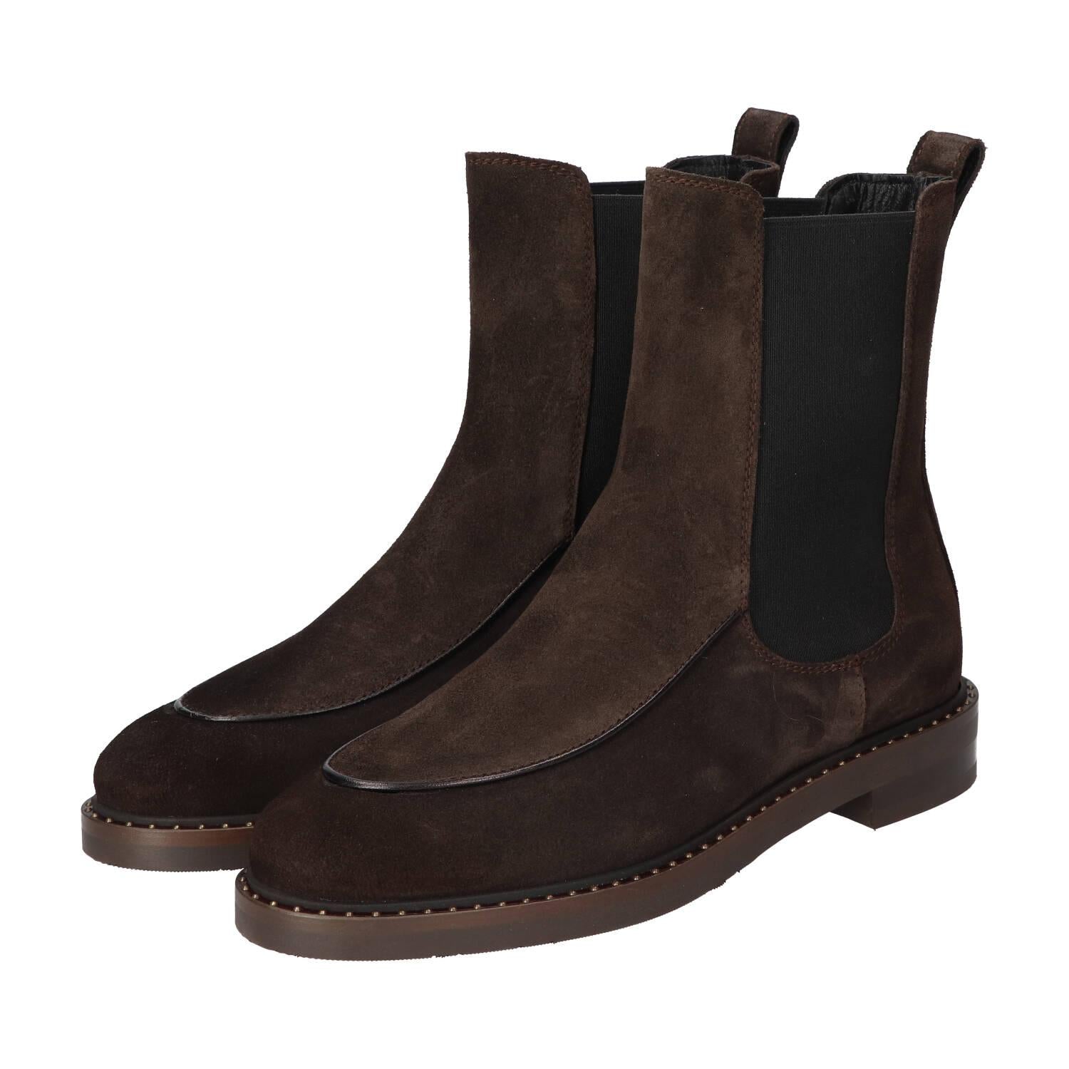 Booties, Donkerbruin