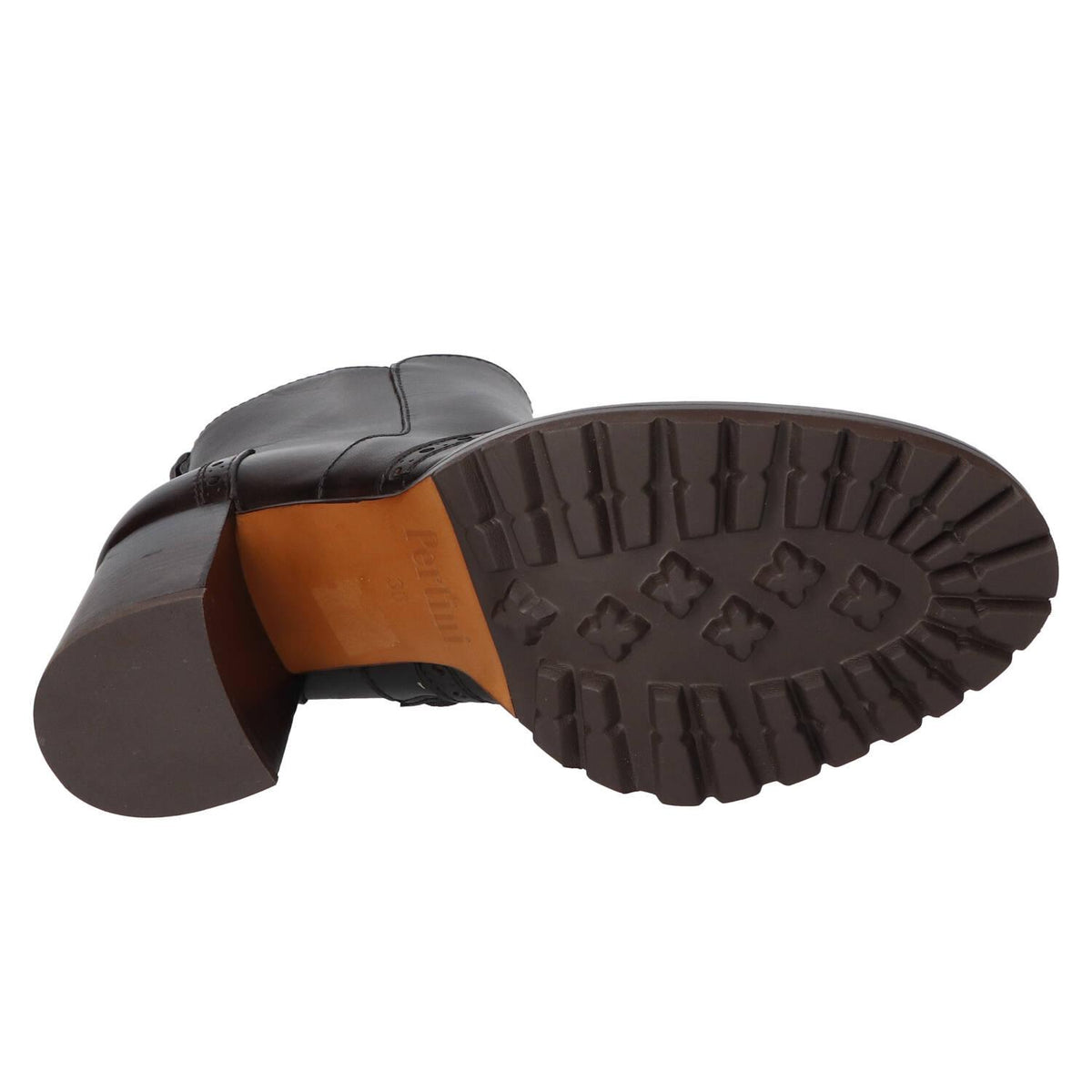 Booties, Donkerbruin