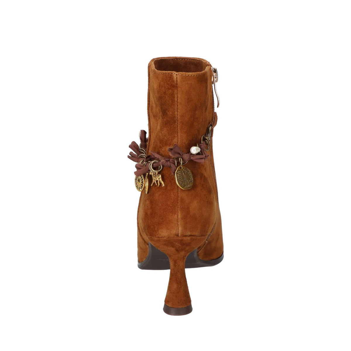 Booties, Cognac