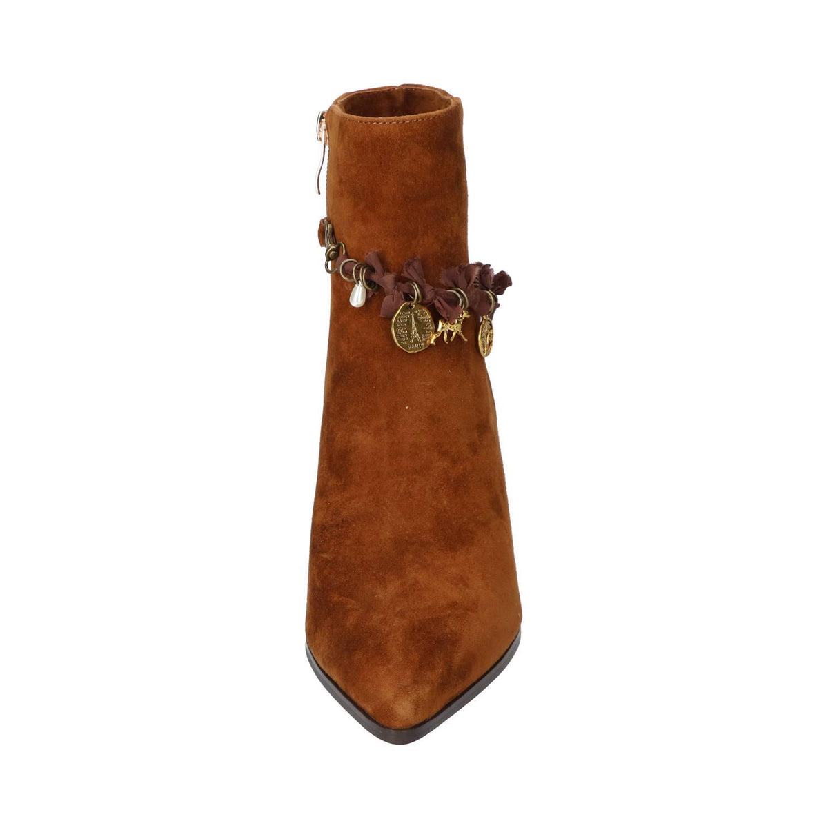Booties, Cognac